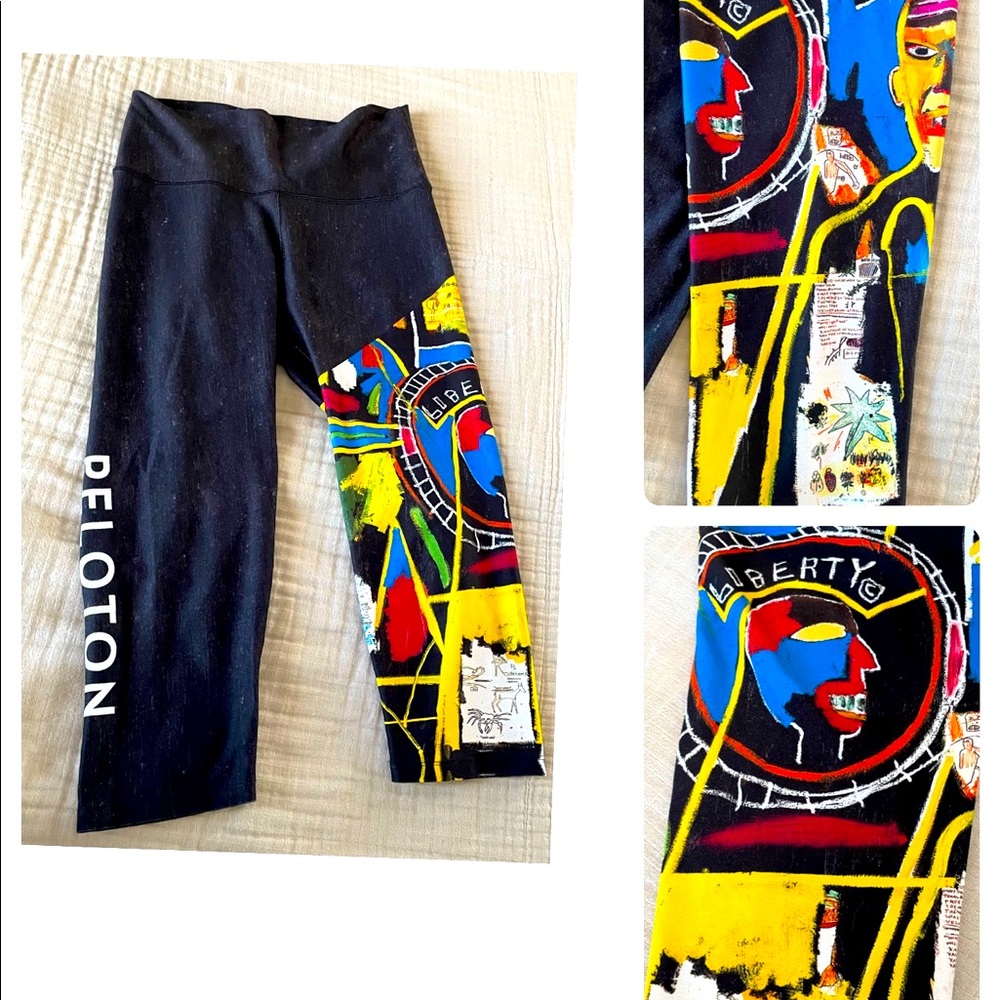 Gorgeous Peloton x Basquiat Capris